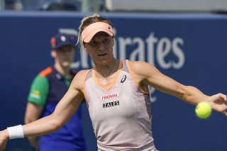 Viktorija Golubic disputera dimanche à Jiujiang sa 5e finale sur le circuit principal KEYSTONE/AP/JULIA NIKHINSON